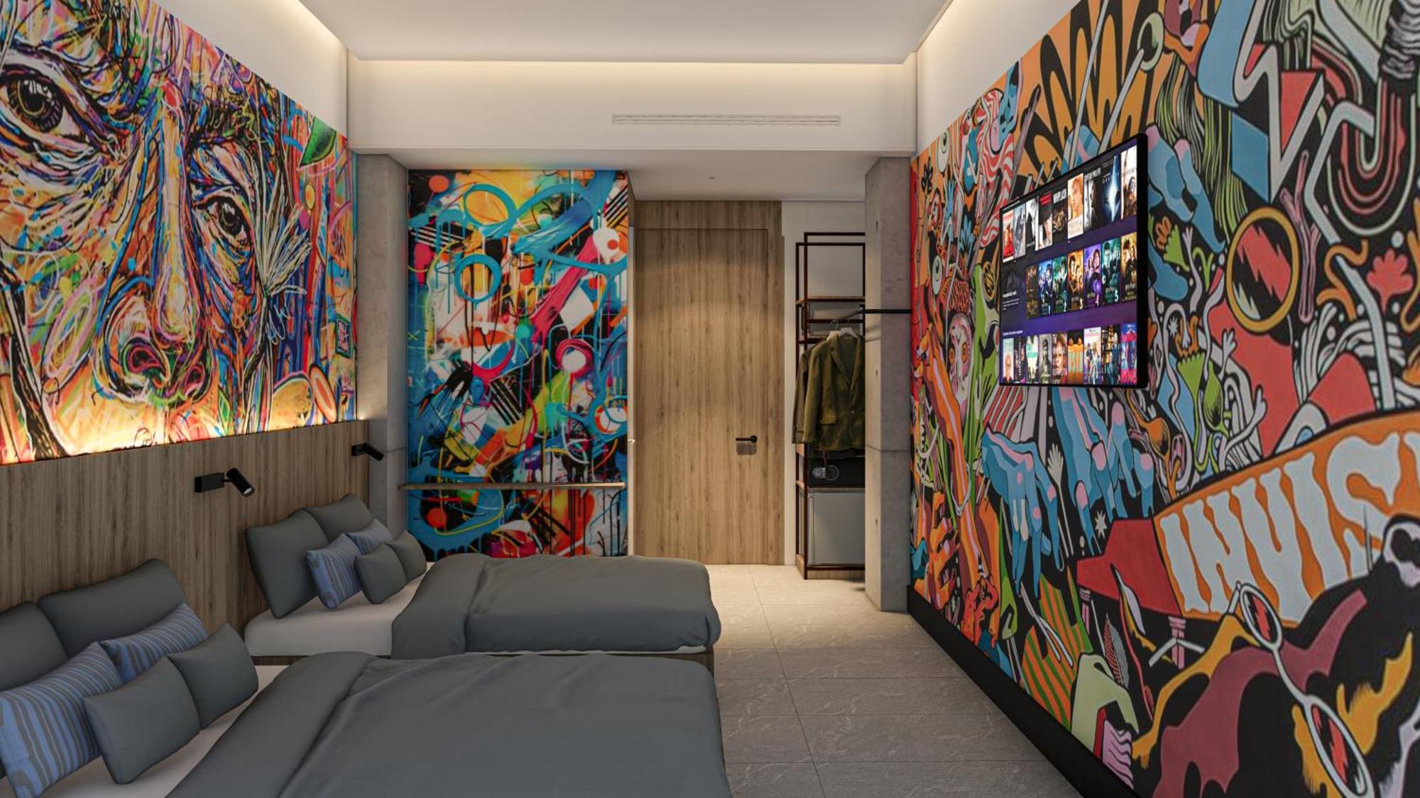 Street Art Hotel Roma México DF Exterior foto