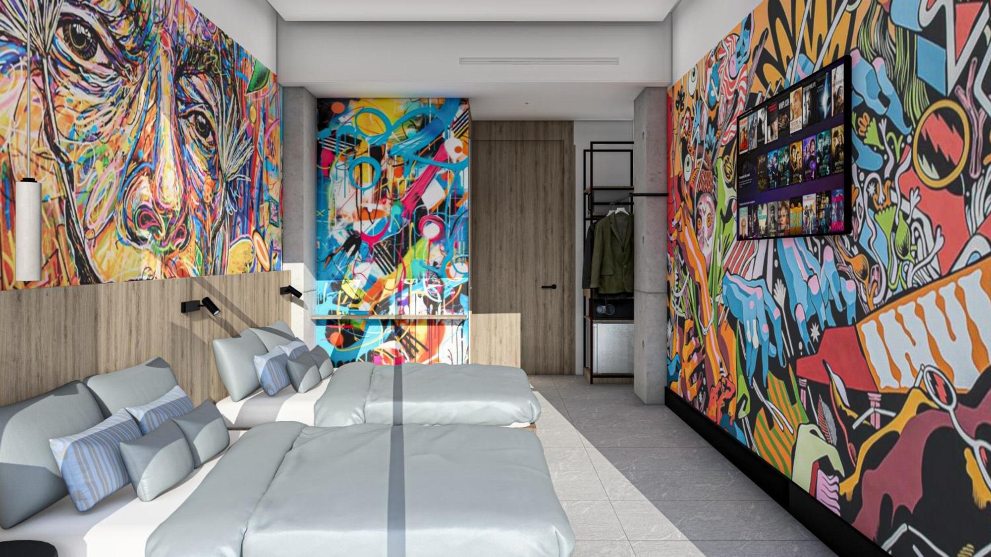 Street Art Hotel Roma México DF Exterior foto